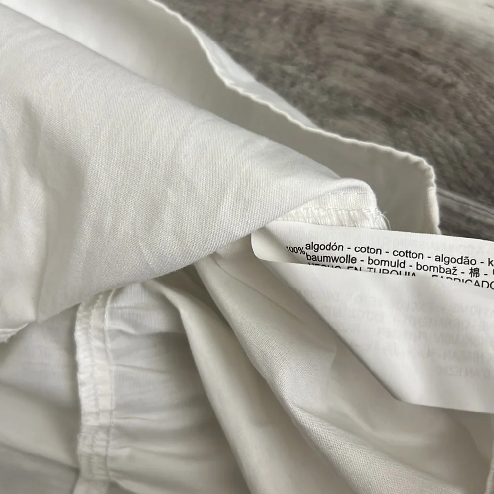 Zara Voluminous Poplin Dress - Picture 13 of 14